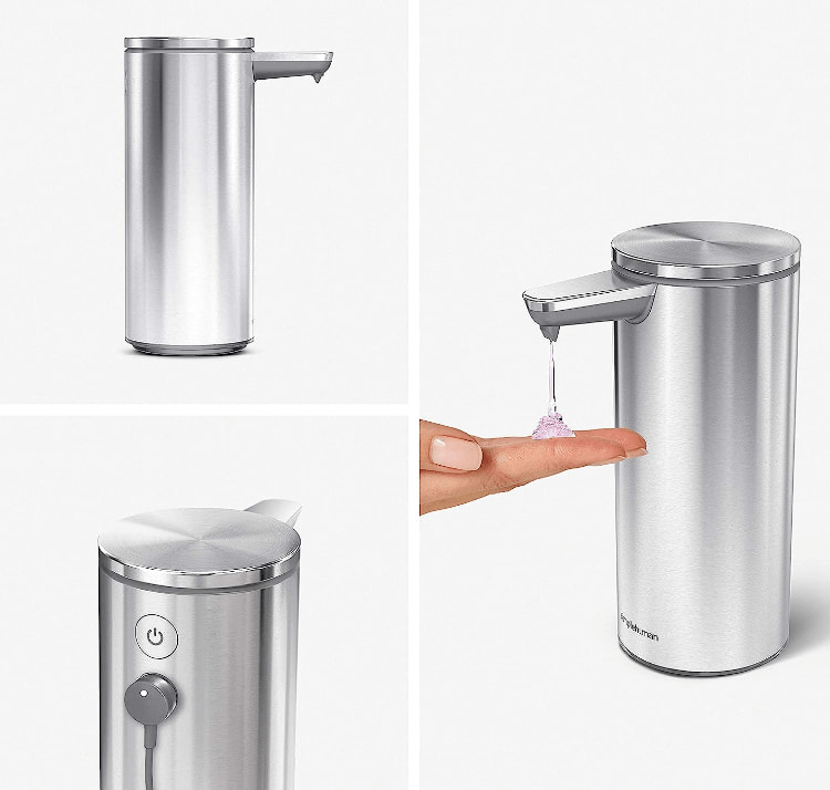 Cool Things For Your Room—Bathroom with hand sanitizer dispenser