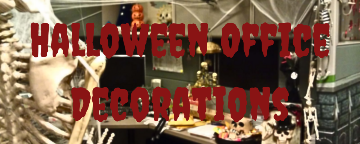 Halloween Office Decorations.