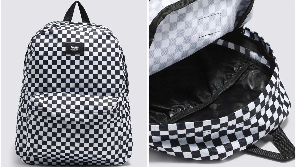 Cool Backpacks for Boys: Vans Old Stool H20 Checkerboard Backpack